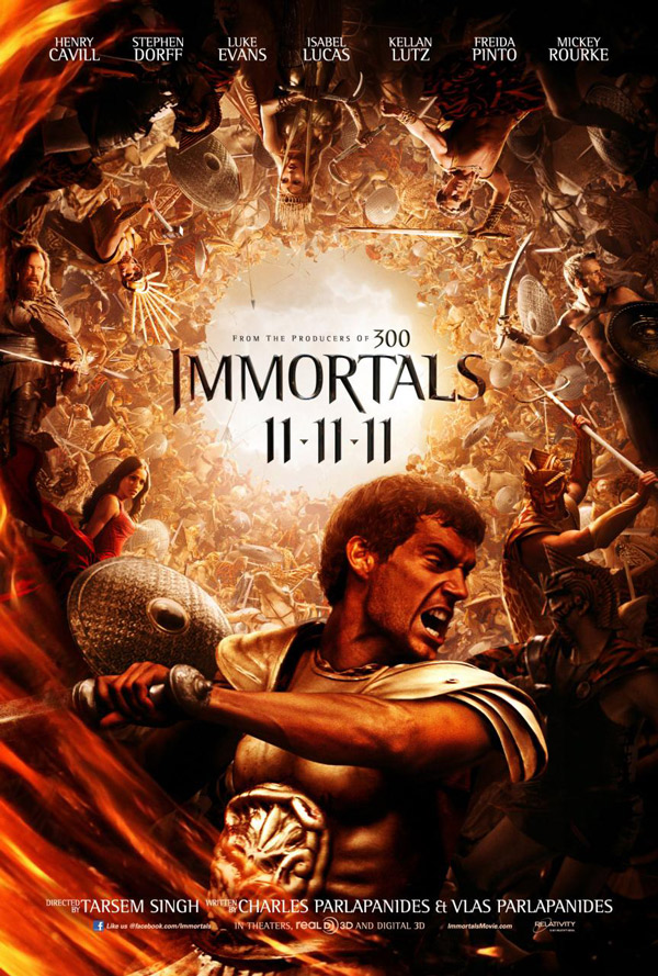 Inmortales Immortals-poster